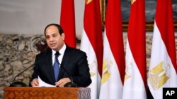 shugaban kasar Masar Abdel Fattah el-Sissi