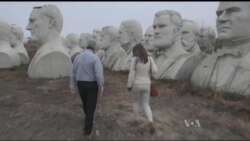 43 велетенські статуї президентів США знайшлись на фермі біля Вашингтона. Відео