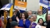 U.S. Senator Cortez Masto speaks to the news media after winning her re-election in Las Vegas