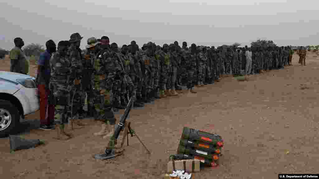 Flintlock 2017: Hotunan Atisayin Da Sojojin Nijar Da Amurka Ke Yi a Yankin Diffa 