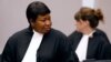 Fatou Bensouda (kiri), Kepala jaksa Mahkamah Kejahatan Internasional (ICC) di Den Haag.
