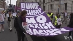 Protest zbog Trampove posete u Londonu