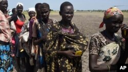 'Yan Sudan ta Kudu a layin karbar abinci