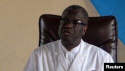 Denis Mukwege, Prix Nobel ya Kimya ya 2018 na lopitalo na ye ya Panzi, Bukavu, 5 octobre 2018.