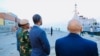 A photo posted Sept. 23, 2024, on X by Nasra Bashir Ali, an official with the Office of the Somali Prime Minister, purports to show a ship being offloaded at an unidentified port.