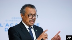 WHO အကြီးအကဲ Tedros Adhanom Ghebreyesus. (စက်တင်ဘာ ၂၇၊ ၂၀၂၁)