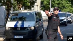 Privođenje osumnjičenih za pokušaj državnog udara u Crnoj Gori, oktobar 2016.