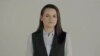 Belarusian opposition politician Sviatlana Tsikhanouskaya addresses the nation in Vilnius, Lithuania, in this still image taken from handout video released Aug. 21, 2020.