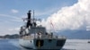 Tàu chiến Anh HMS Richmond đến Cam Ranh, Khánh Hòa hôm 1/10/2021. [Ảnh minh họa] Photo Twitter UK in Vietnam.