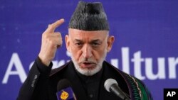 Hamid Karzai shugaban kasar Afghanistan.