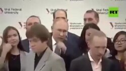 რუსეთის პრეზიდენტის შეხვედრა სტუდენტებთან