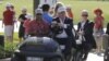 FILE - Donald Trump drives himself around a golf course in Doral, Florida, March 6, 2016. Even thought the White House released no detailed accounting of much of President Trump's schedule over the weekend, according to a source, he played 18 holes Saturd