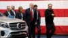President Donald Trump tours the American Center of Mobility in Ypsilanti Township, Michigan, March 15, 2017.