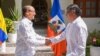 A binational Council of Ministers meeting between Colombia and Haiti take place in, Colombia, on Saturday, December 21, 2024. 