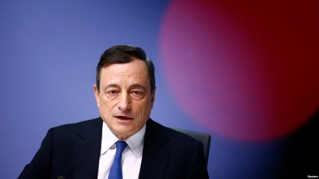 European Central Bank (ECB) President Mario Draghi 