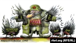 Політична карикатура Олексія Кустовського