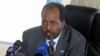 Somalia's President Hassan Sheikh Mohamud in Mogadishu (AP Photo/Farah Abdi Warsameh)