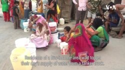 As Indian Cities Run Low on Water, Millions Scramble for it