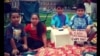 Children of immigration activists participate in the New Sanctuary Movement's "Un-Barbecue" for immigrant justice in Philadelphia, Pennsylvania on July 3, 2013. (Photo by Nicole Kligerman) 