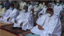  Shugaban Nijar Mohamed Bazoum lokacin Sallar Idi 2021 a birnin Yamai