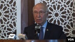سرتاج عزیز (فائل فوٹو)