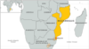Mozambique map