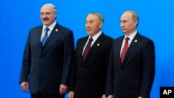 Predsednici Rusije, Belorusije i Kazahstana
