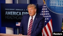 President Donald Trump na Washington, 20 novembre 2020.