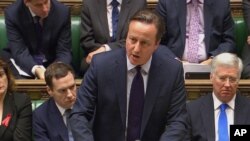 У парламенті виступає прем’єр-міністр Великобританії Дейвид Камерон 