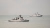 Kapal angkatan laut China memasuki Laut Coral melewati Selat Torres, 18 Februari 2022. (Departemen Pertahanan Australia/Handout via REUTERS) 