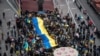 Mazaunan New York Sun Gudanar Da Zanga-zanga Kan Harin Da Rasha Ta Kai Wa Ukraine