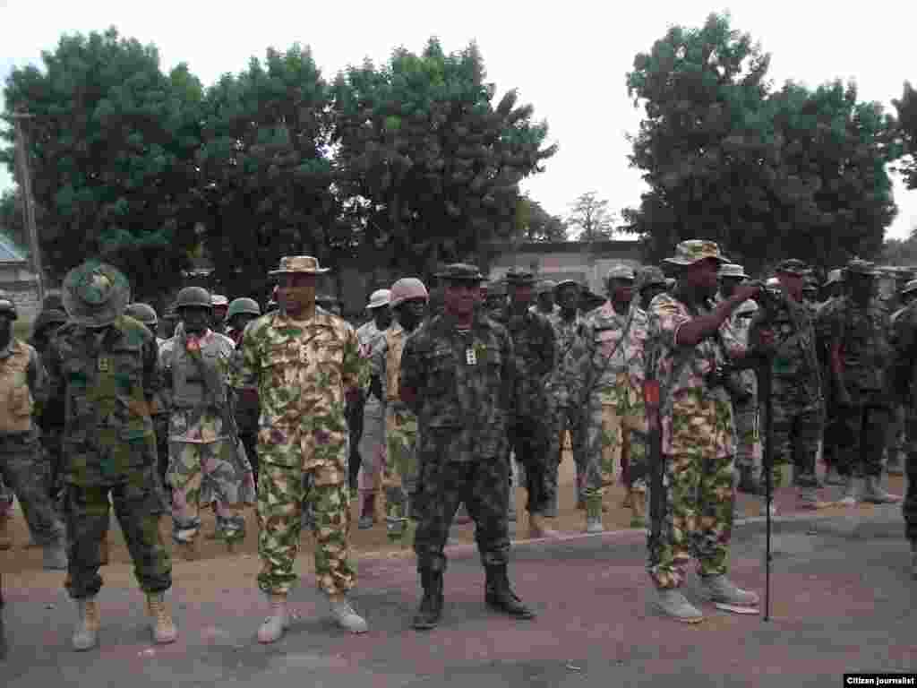 Sojojin birged din da ta kwato garin Bama daga hannun 'yan Boko Haram