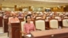 NLD ဦးဆောင်တဲ့ ပြည်သူ့လွှတ်တော်စတင် (သတင်းဓါတ်ပုံ-NLD chairperson facebook)
