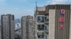 Kompleks hunian milik pengembang properti China Evergrande di Nanjing, provinsi Jiangsu timur China, 29 Januari 2024. (AFP)