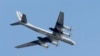 Ілюстративне фото. Бомбардувальник ВПС РФ Ту-95. Росія використовує ці літаки для запусків ракет Х-101 по Україні. AP Photo