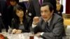 Taiwan's President Ma Ying-jeou discusses the bitter South China Sea island dispute between China and Japan at a Presidential Office press briefing in Taipei, Taiwan, Jan. 31, 2013.