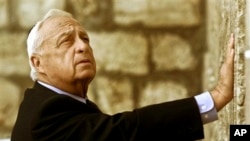 Tsohon PM Isra'ila Ariel Sharon.