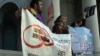 Supporters of same-sex marriage rally in Los Angeles.