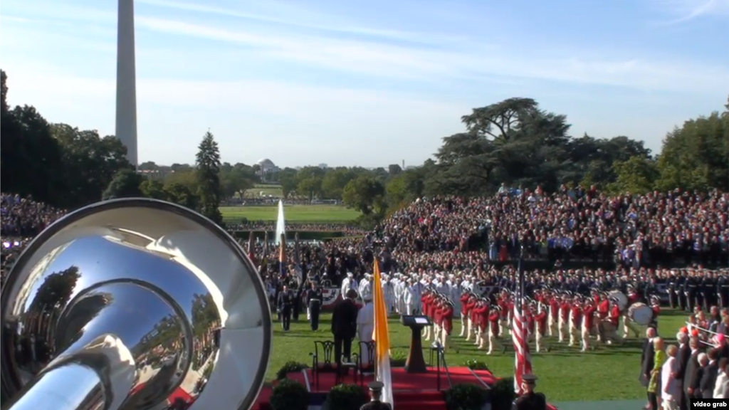 Ziyarar Fafaroma Francis A Fadar White House, Satumba 23, 2015. 
