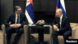 Predsednici Srbije i Rusije na sastanku u Moskvi