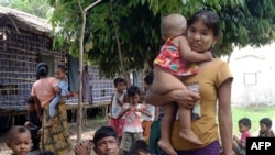 ရခိုင်စစ်ပြေးဒုက္ခသည်စခန်းမြင်ကွင်း