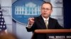 Penjabat kepala staf Gedung Putih, Mick Mulvaney 