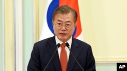 Presiden Korea Selatan, Moon Jae In (Foto: dok).
