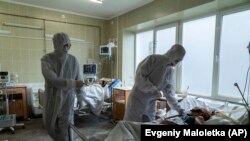 Virus Outbreak Ukraine