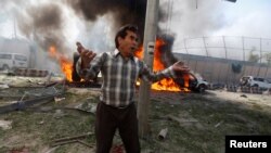 این حمله با استفاده از موتر نوع تانکر انجام شده است