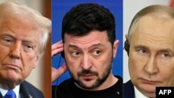 ԱՄՆ, Ուկրաինայի և Ռուսաստանի նախագահներ Դոնալդ Թրամփը, Վոլոդիմիր Զելենսկին ու Վլադիմիր Պուտինը։ Արխիվային լուսանկարներ։