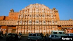 Jaipur မြို့မှာရှိတဲ့ Hawa Mahal (ဇန်နဝါရီ၊ ၁၂၊ ၂၀၀၉)