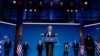 President-elect Joe Biden and Vice President-elect Kamala Harris introduce their nominees and appointees to key national security and foreign policy posts at The Queen theater, Nov. 24, 2020, in Wilmington, Del.